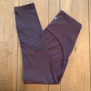 Lululemon Fresh in Mesh crop leggings. Sz 6